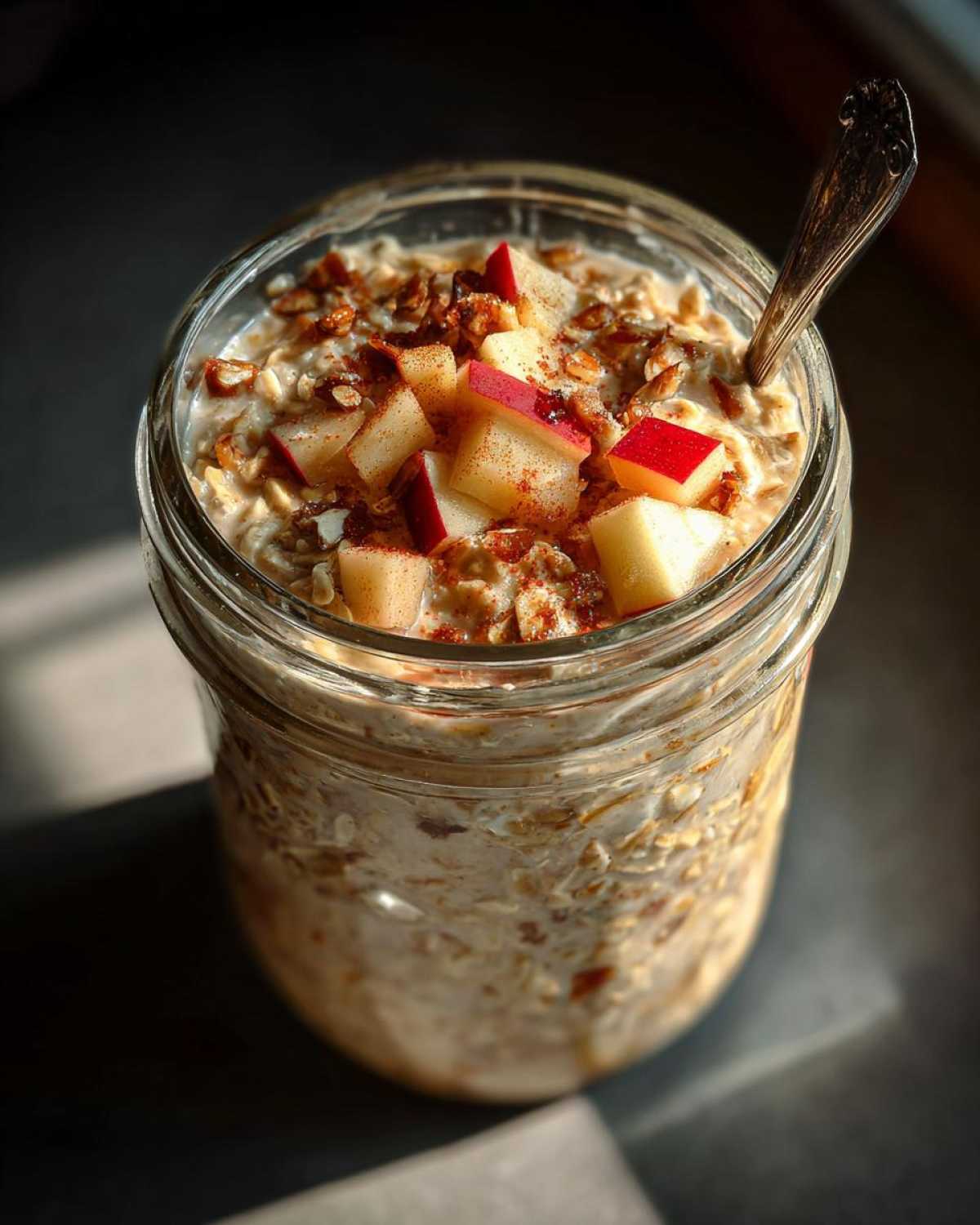 Apple Cinnamon Overnight Oats - detail 2