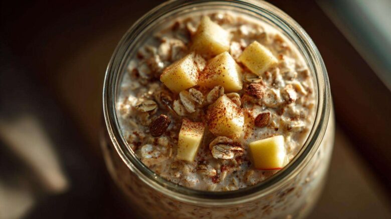 Apple Cinnamon Overnight Oats