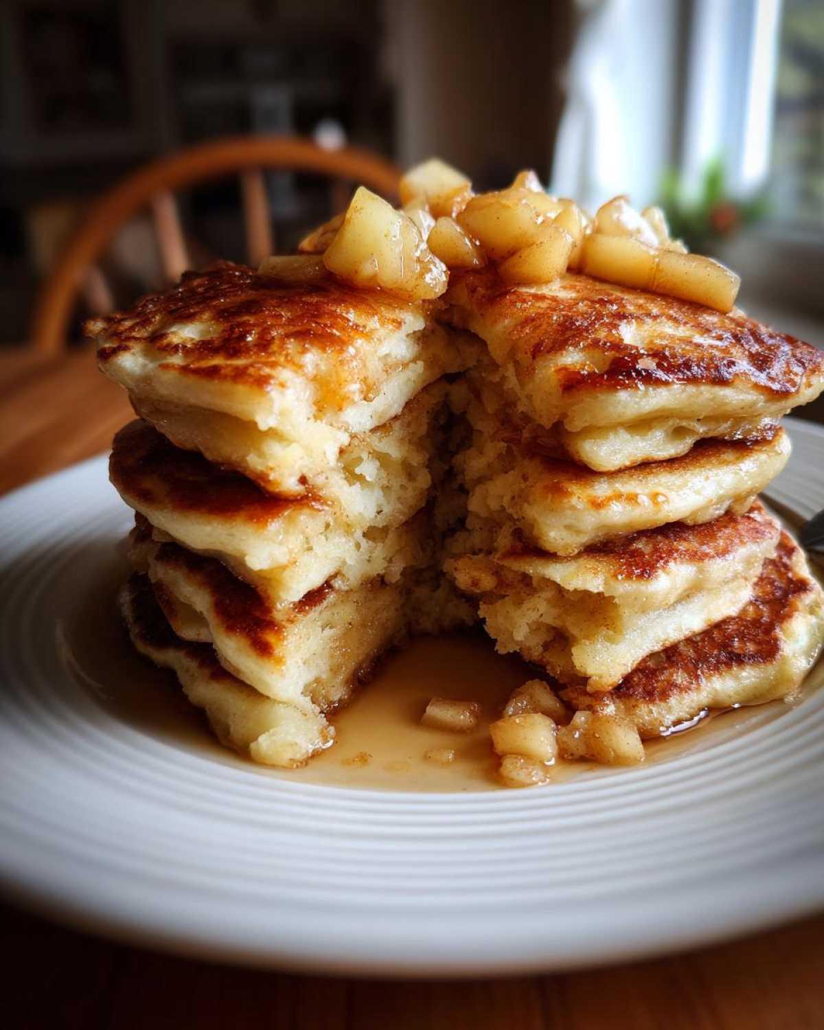 Apple Cinnamon Pancakes - detail 2