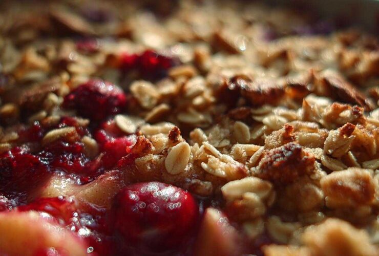 Apple Cranberry Crisp