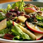 Apple Pecan Salad with Maple Dressing