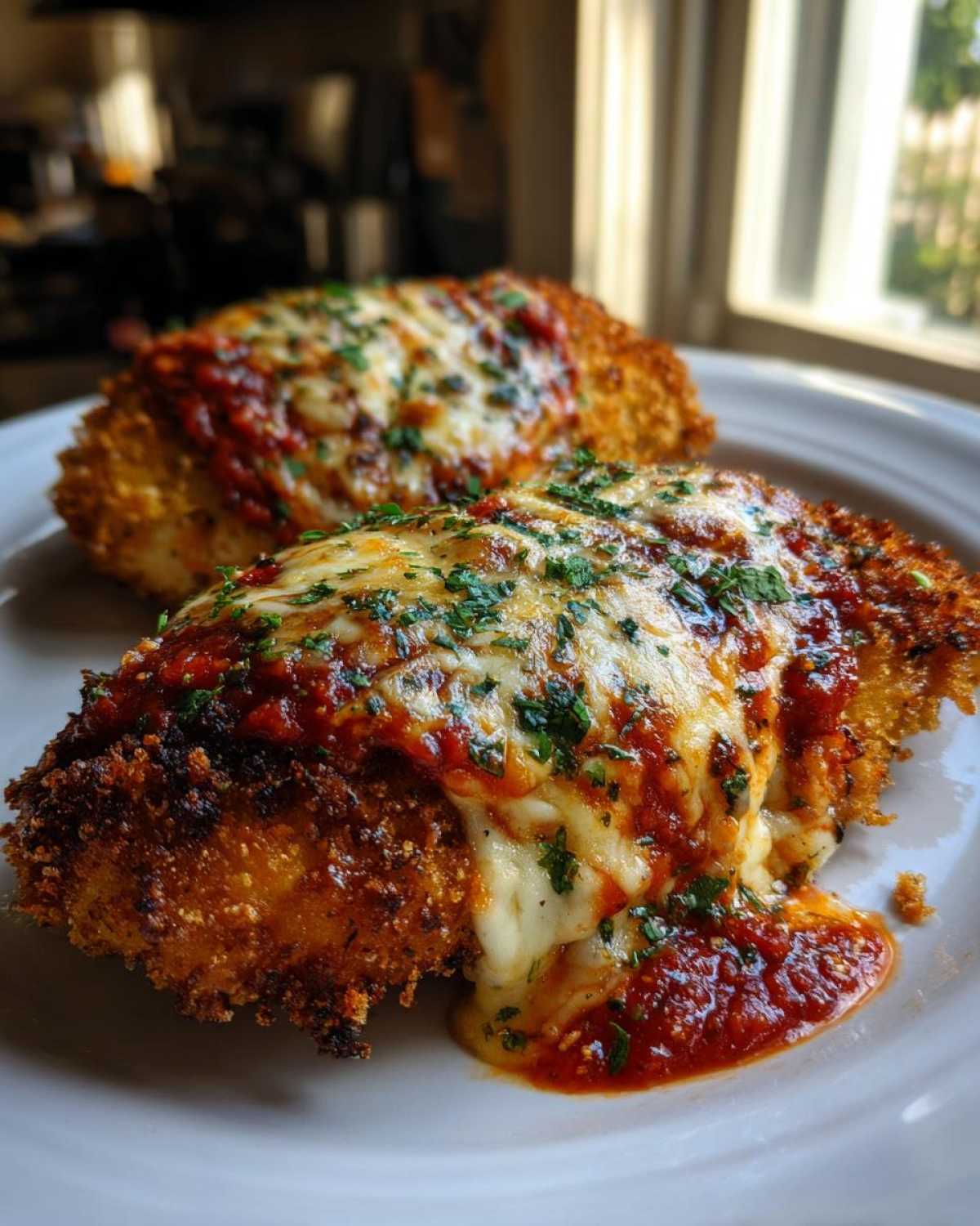 Baked Chicken Parmesan - detail 2