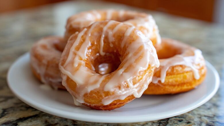 Baked Pumpkin Donuts with Glaze