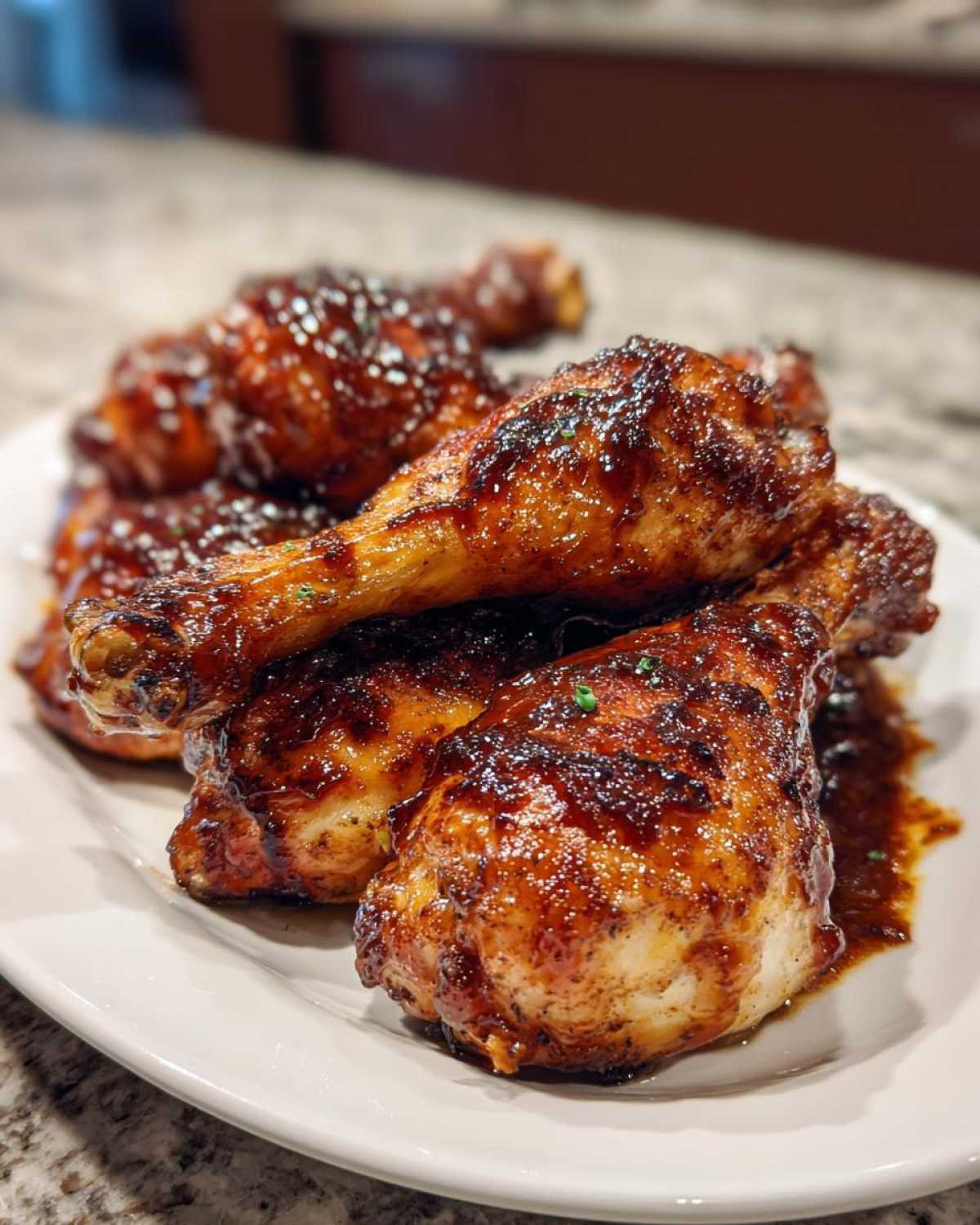 Balsamic Glazed Chicken Drumsticks - detail 1
