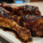 Balsamic Glazed Chicken Drumsticks