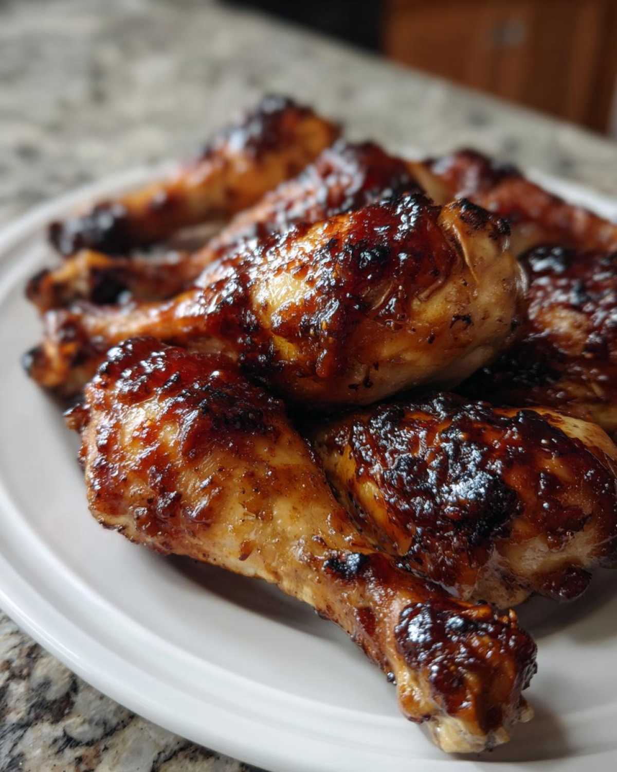 Balsamic Glazed Chicken Drumsticks - detail 2