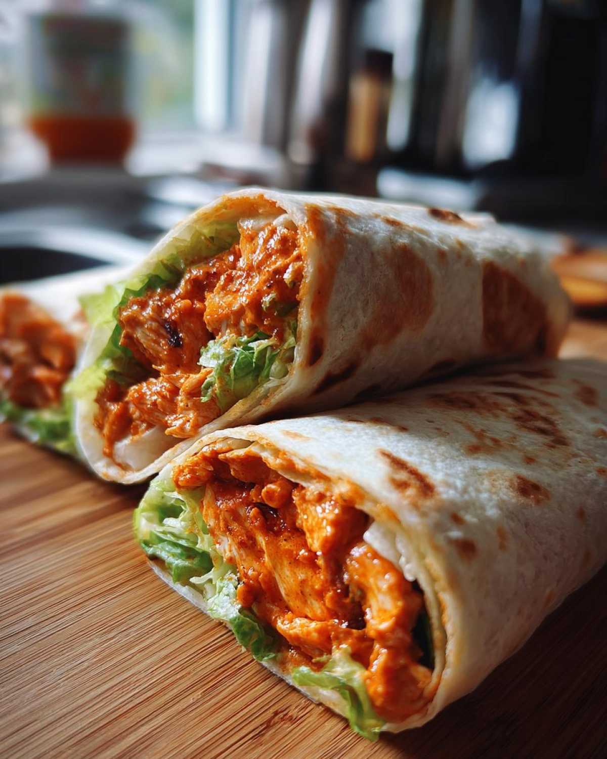 Buffalo Chicken Wraps - detail 4