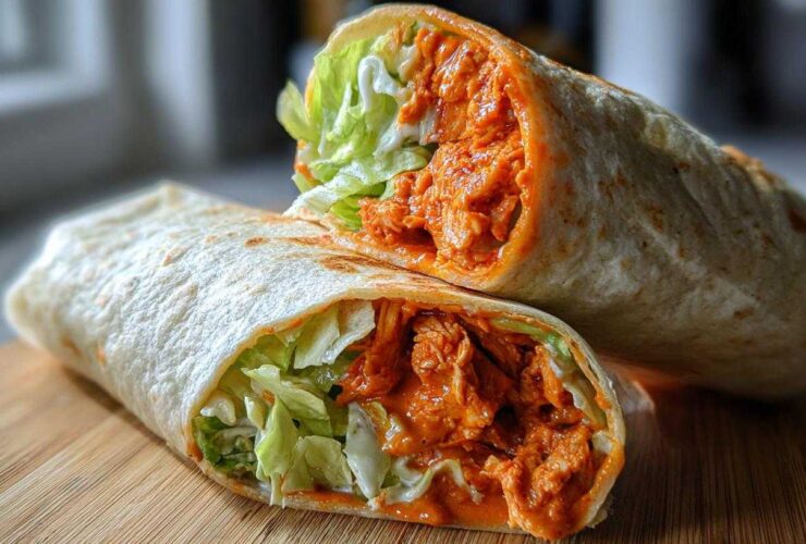 Buffalo Chicken Wraps
