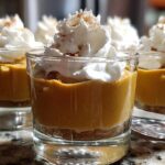 Butterscotch Pumpkin Pudding Cups