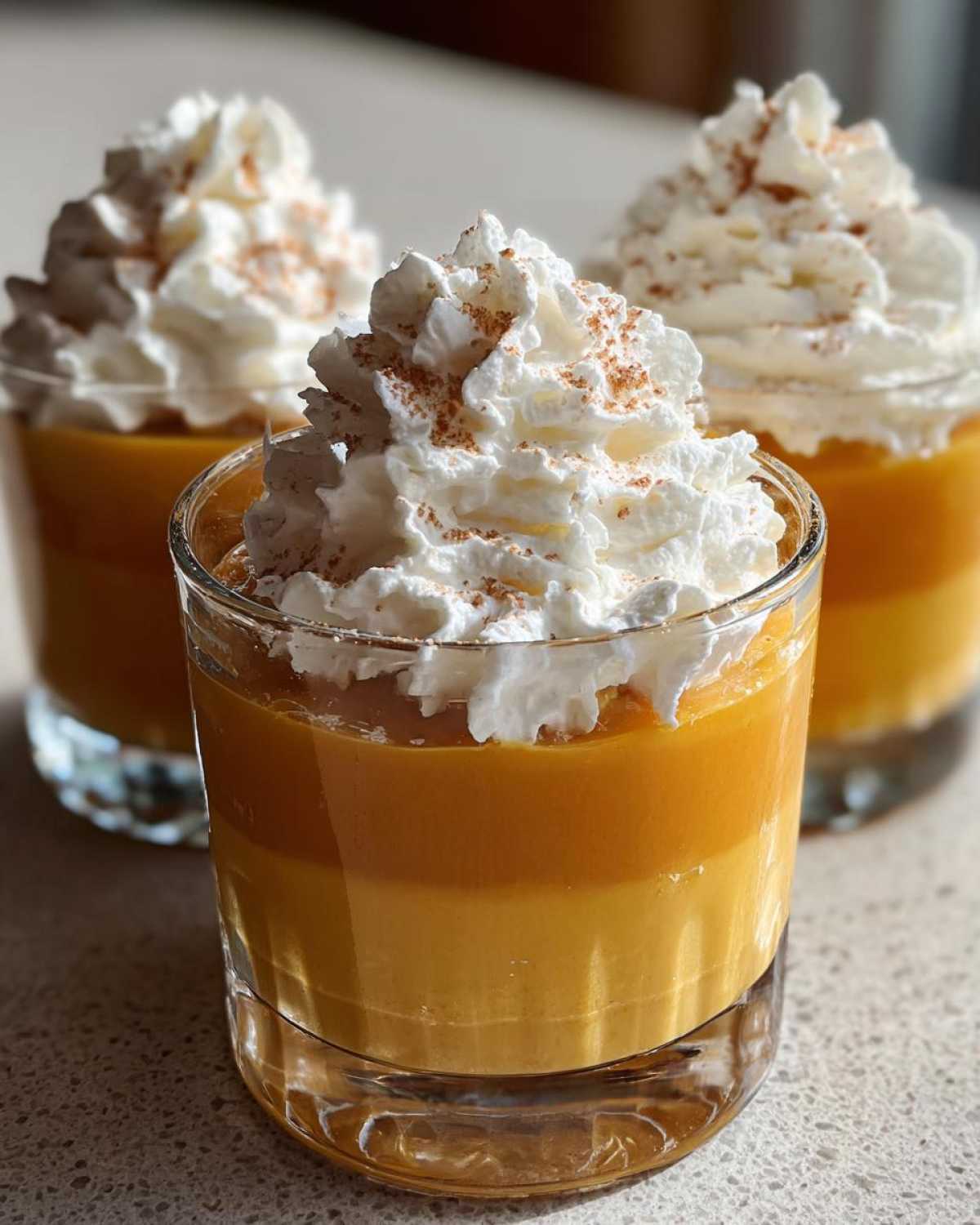 Butterscotch Pumpkin Pudding Cups - detail 3