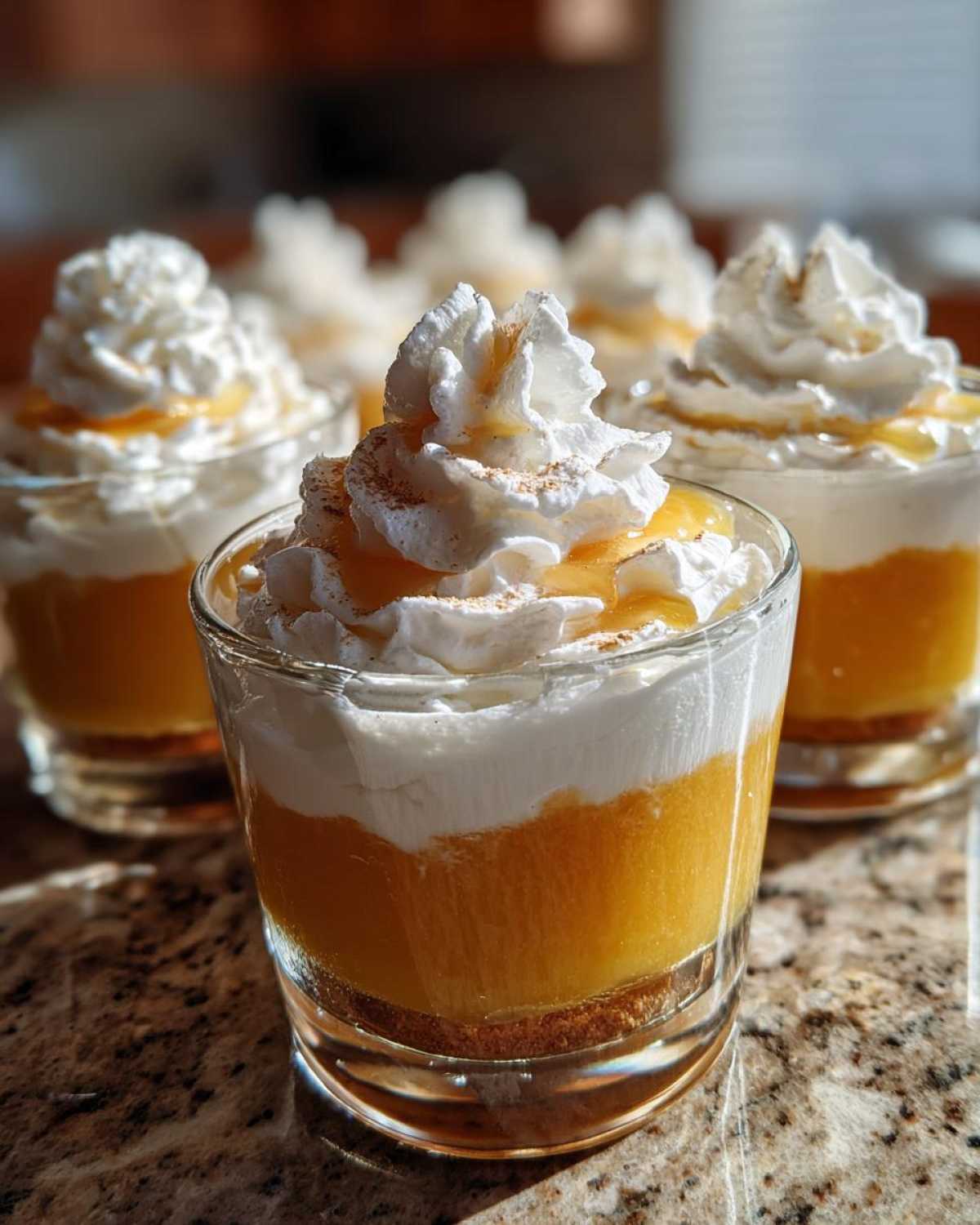 Butterscotch Pumpkin Pudding Cups - detail 4