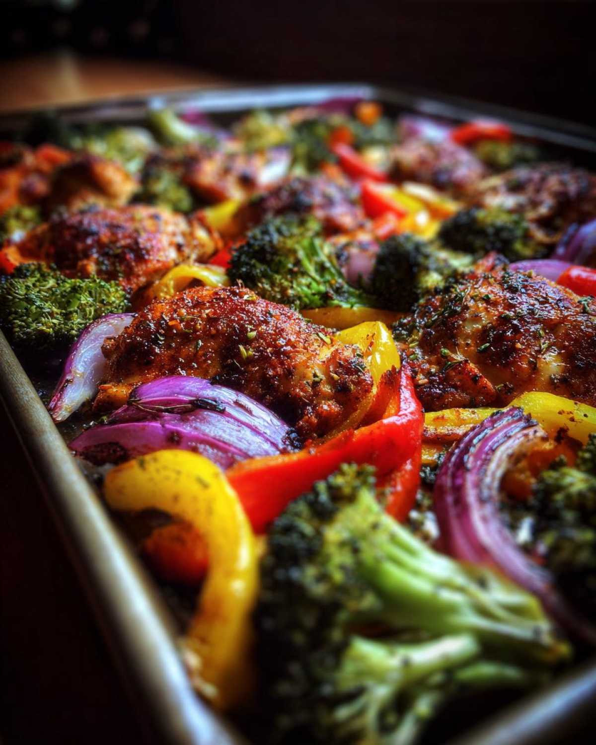 Cajun Chicken Sheet Pan Dinner - detail 1