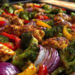 Cajun Chicken Sheet Pan Dinner
