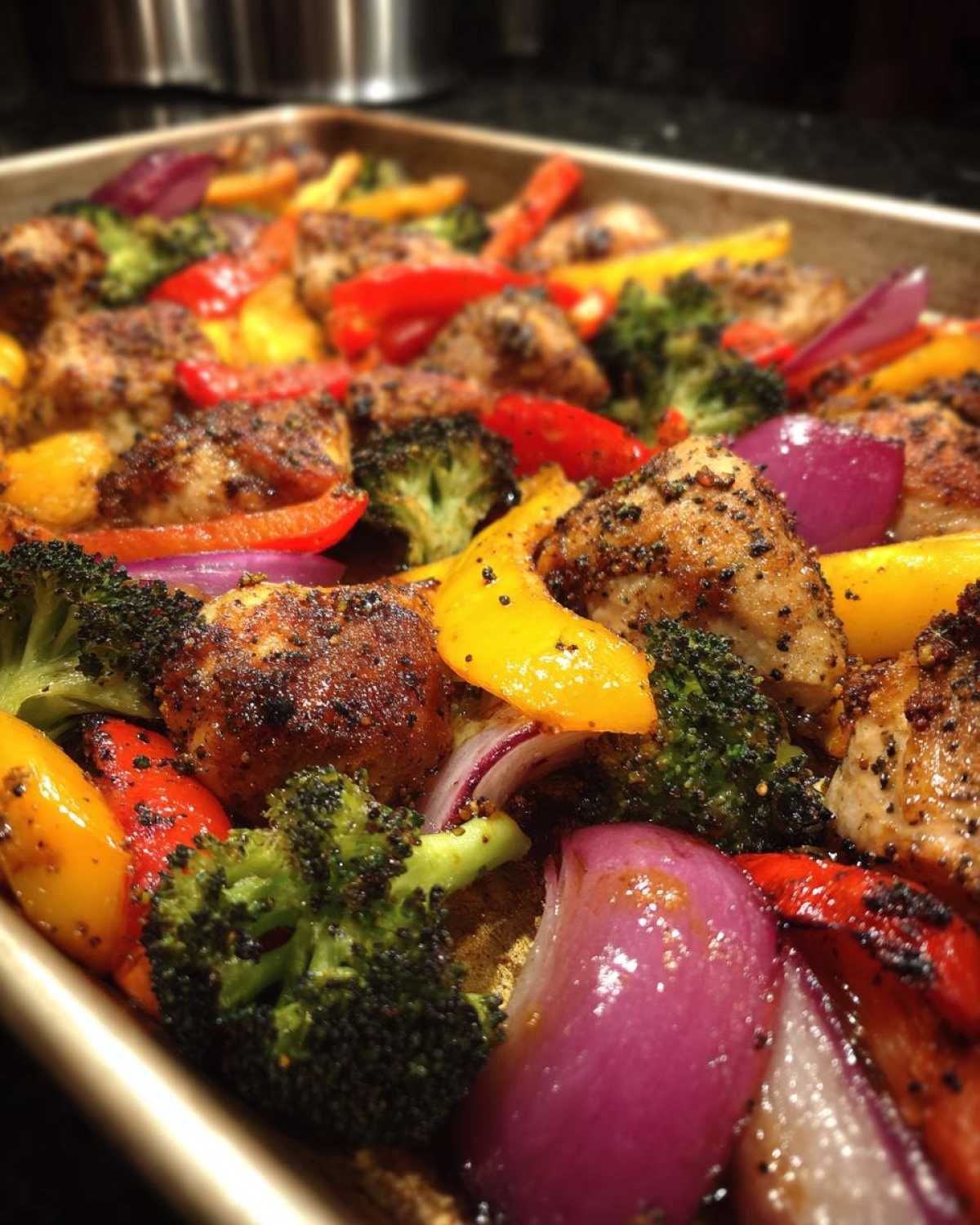 Cajun Chicken Sheet Pan Dinner - detail 4