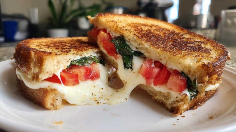 Caprese Grilled Cheese Sandwich