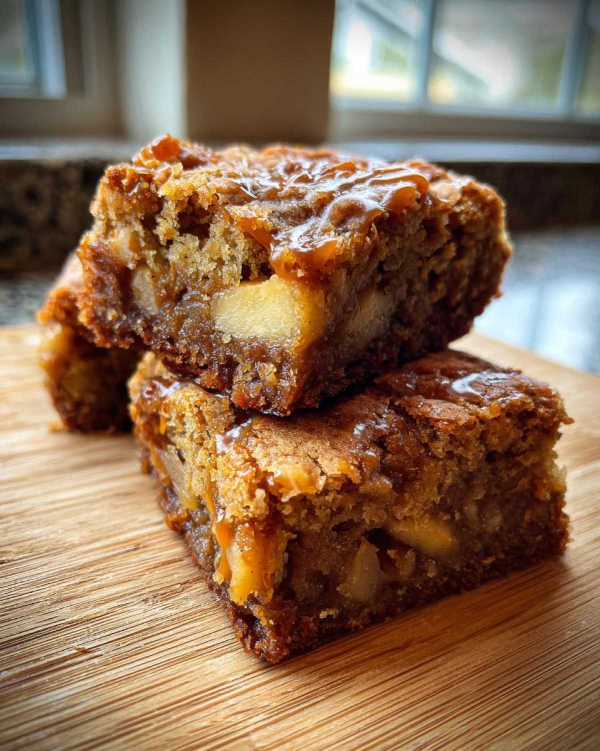 Caramel Apple Blondies - detail 1