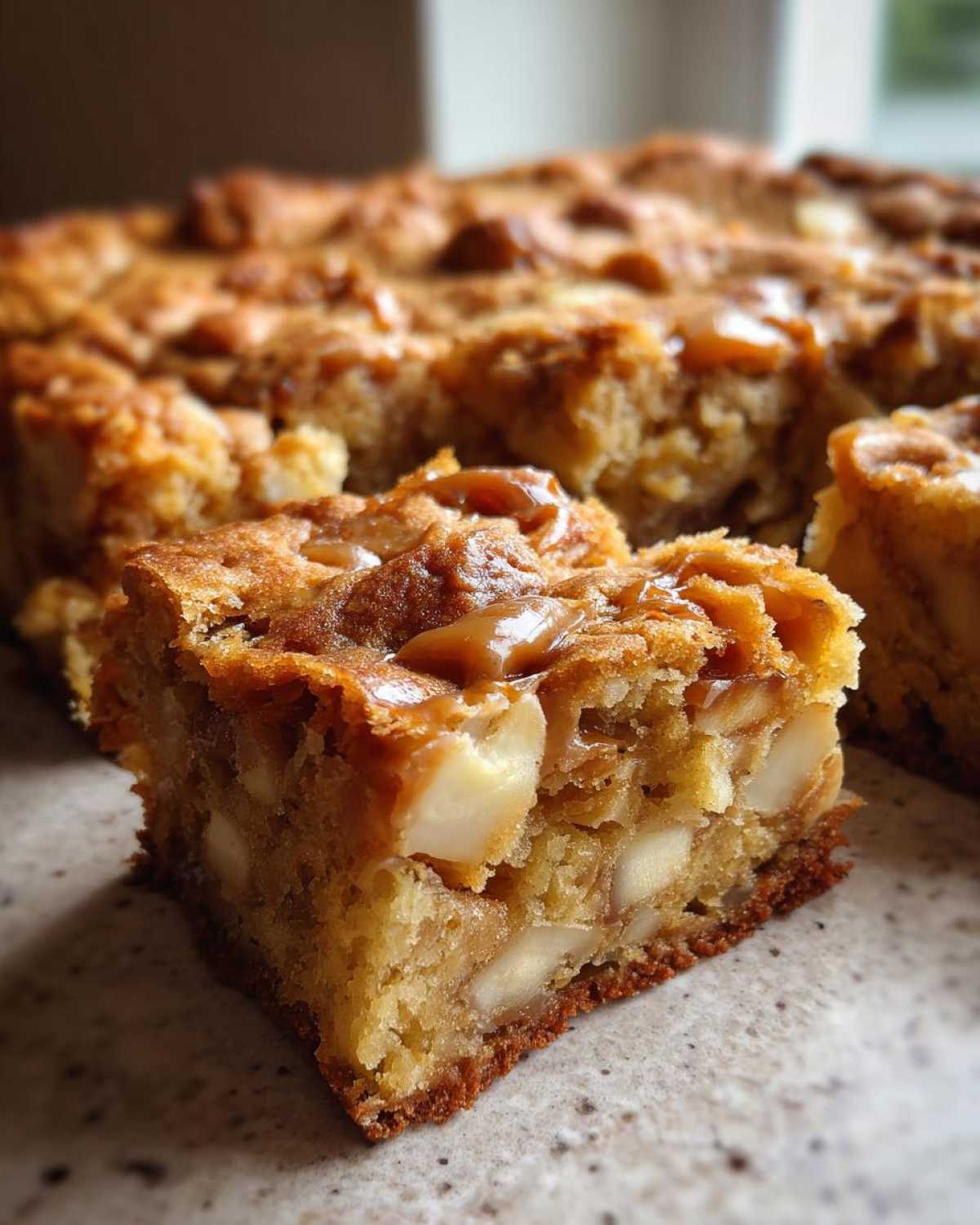 Caramel Apple Blondies - detail 4