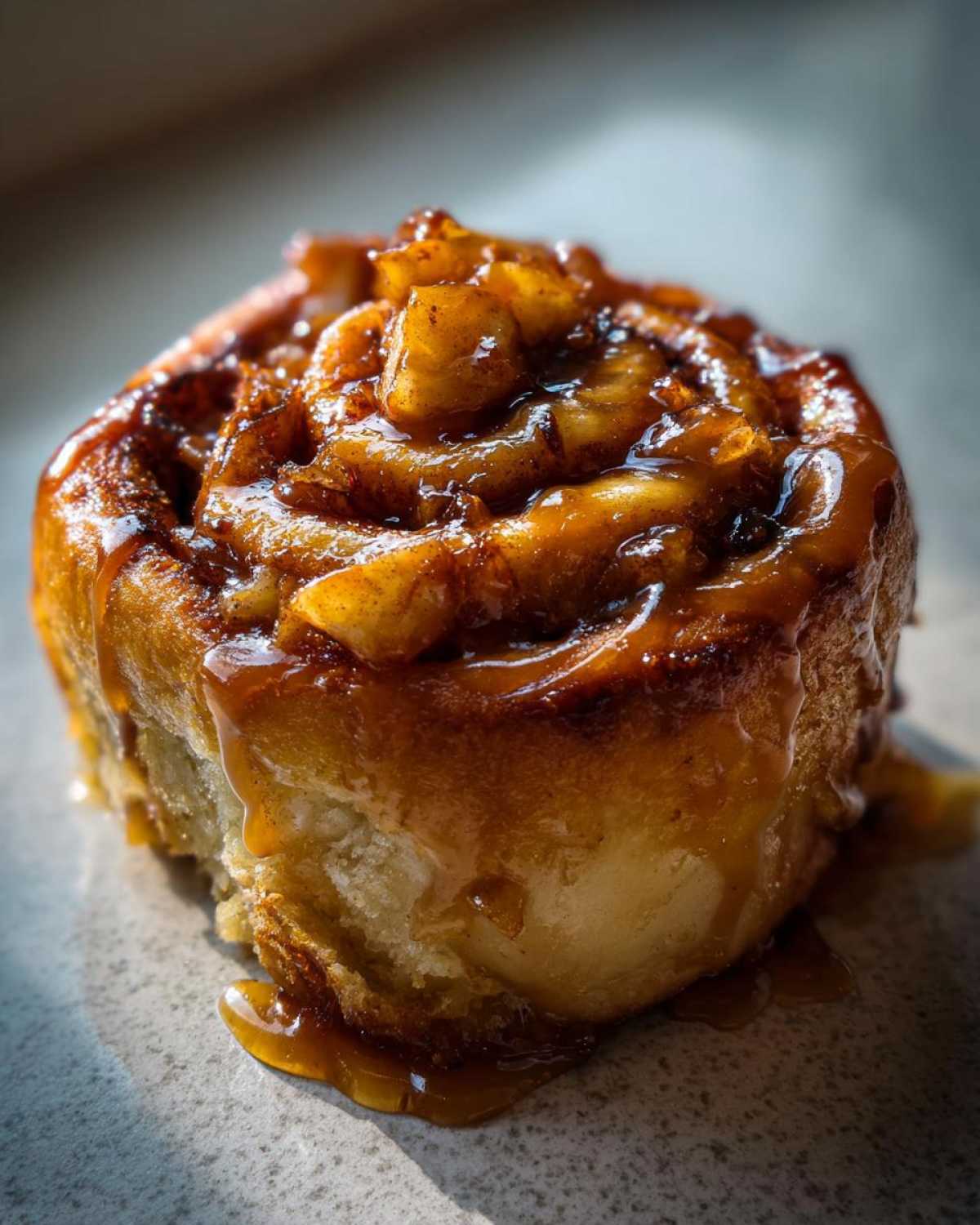 Caramel Apple Cinnamon Rolls - detail 2