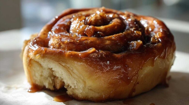 Caramel Apple Cinnamon Rolls