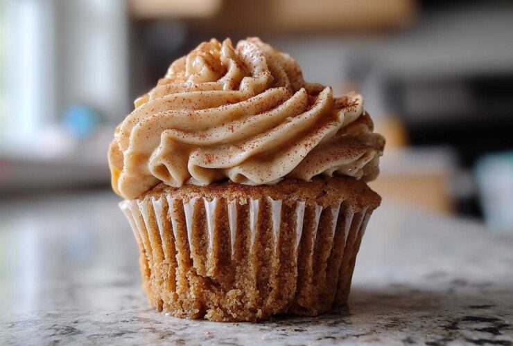 Caramel Apple Cupcakes