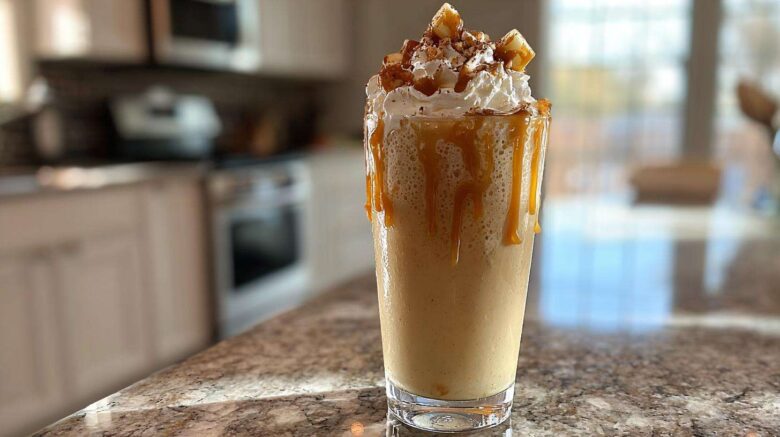 Caramel Apple Milkshake