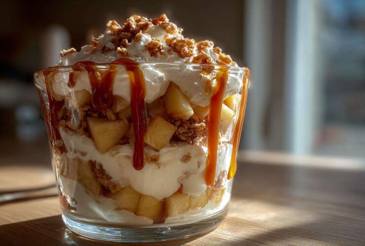 Caramel Apple Parfaits