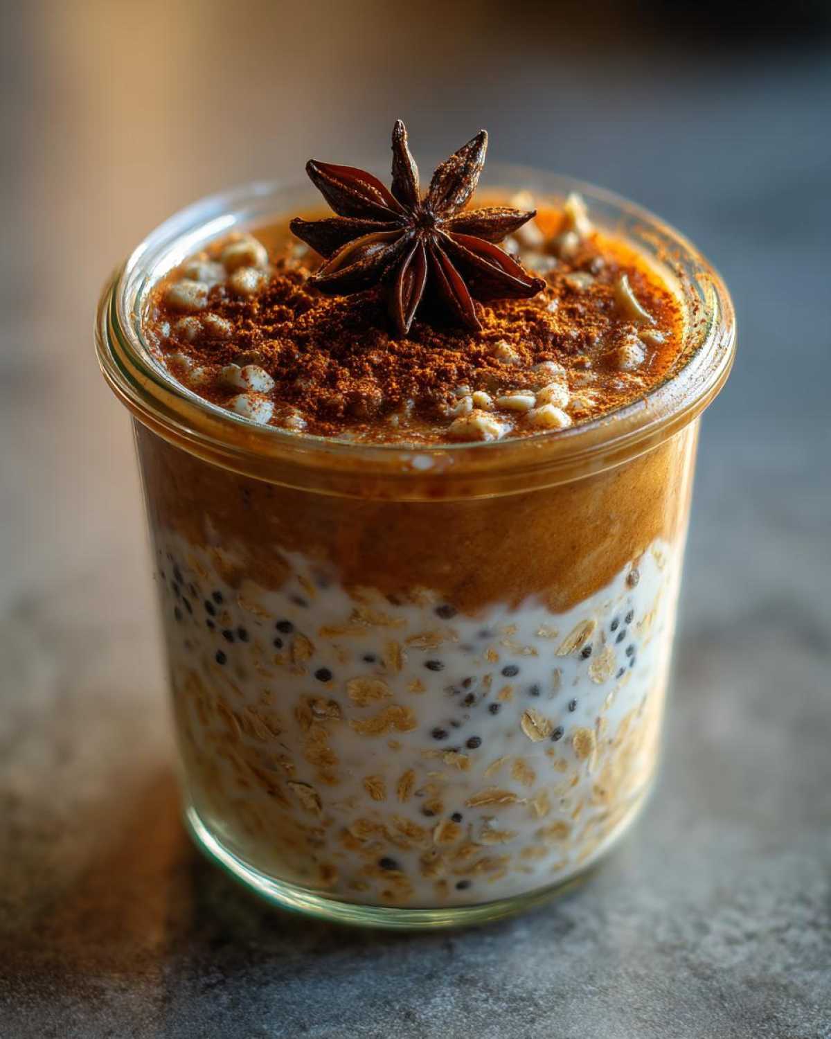 Chai Spice Overnight Oats - detail 1