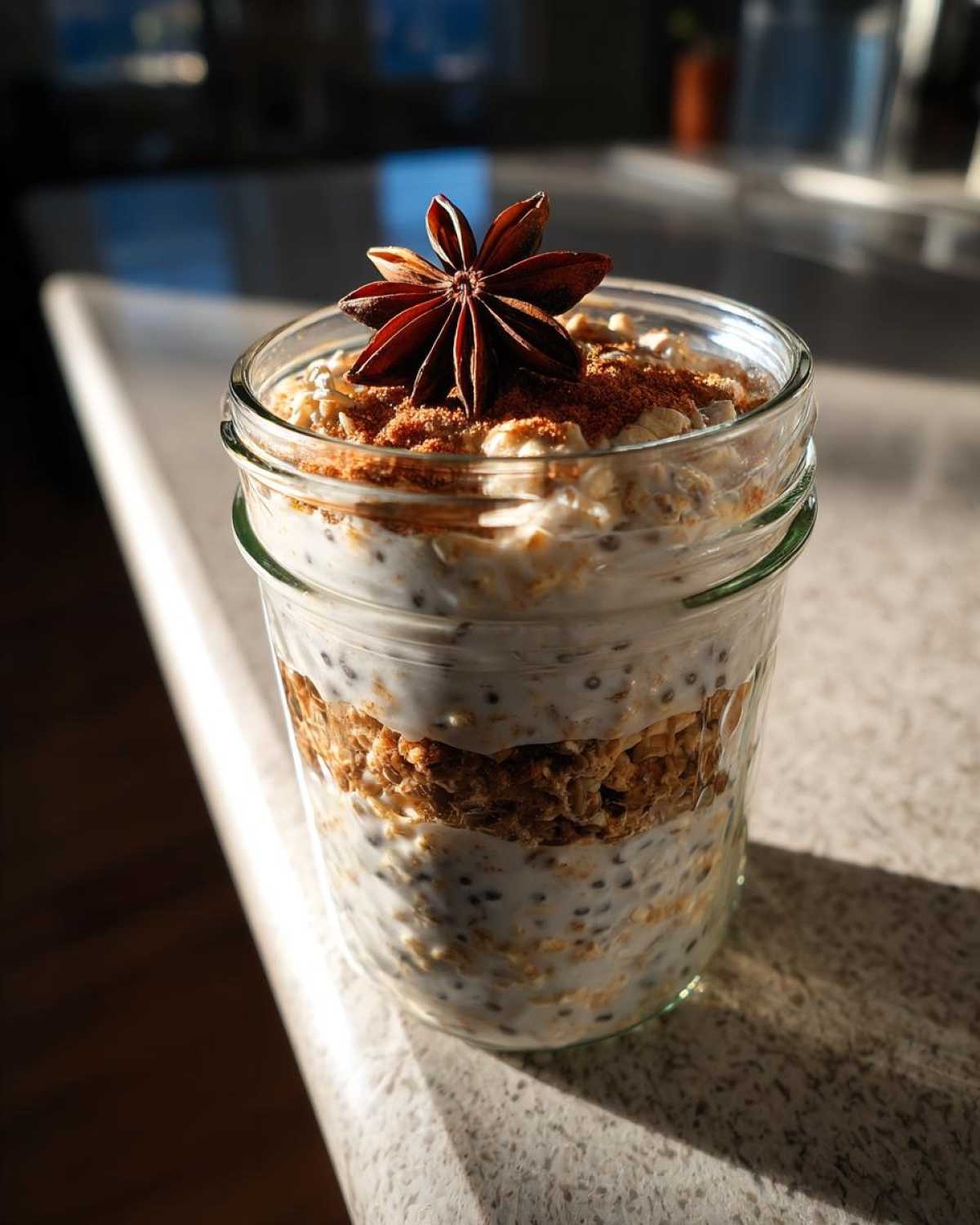 Chai Spice Overnight Oats - detail 2
