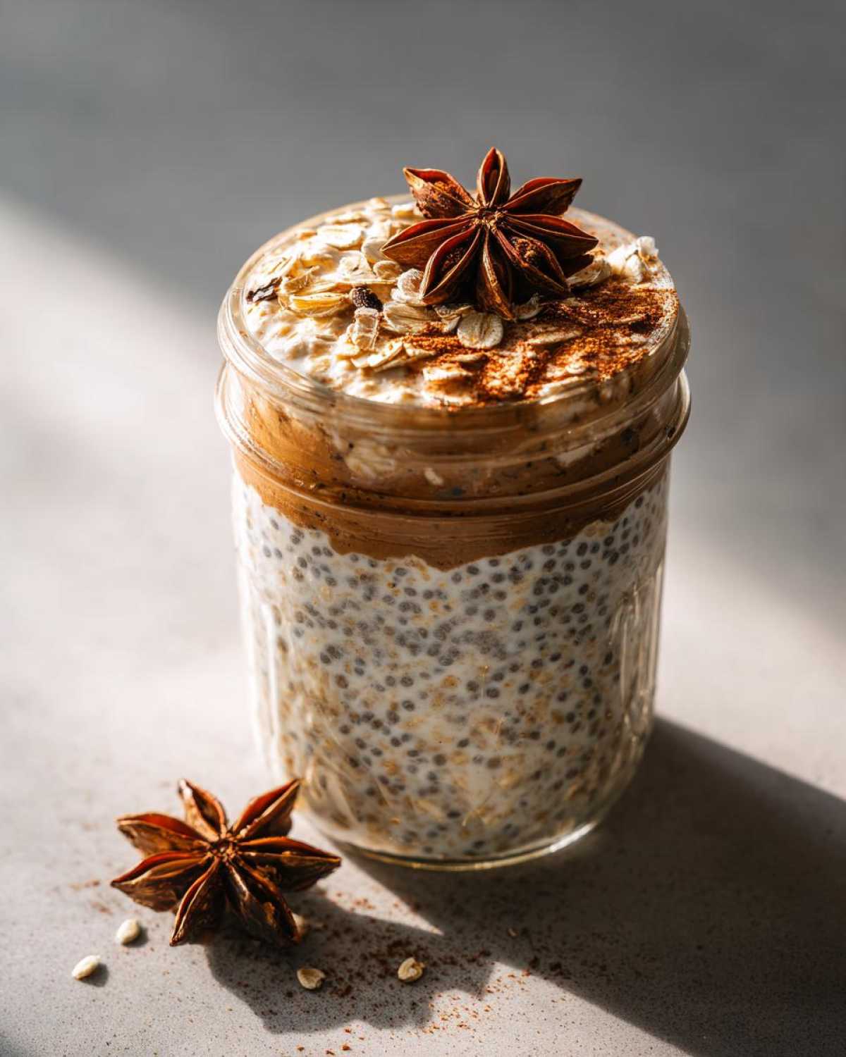 Chai Spice Overnight Oats - detail 3