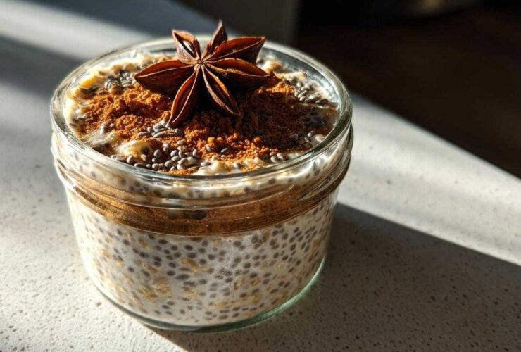 Chai Spice Overnight Oats