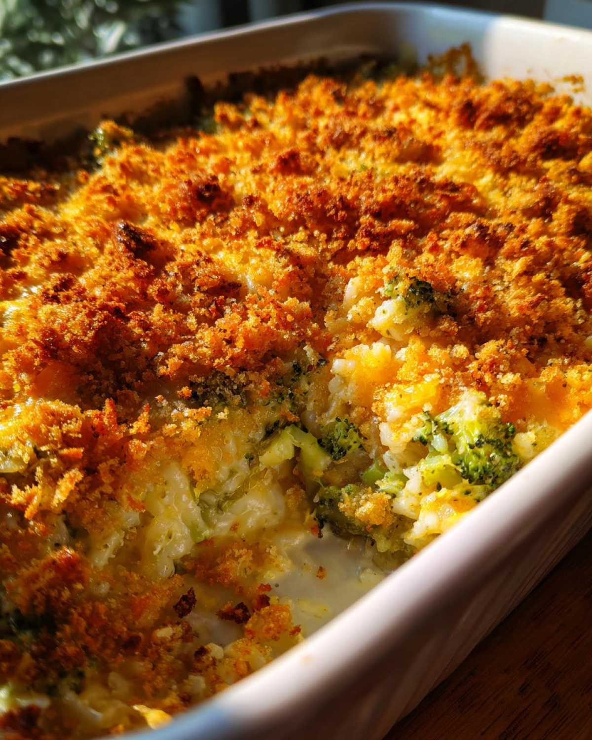 Cheesy Broccoli Rice Casserole - detail 1