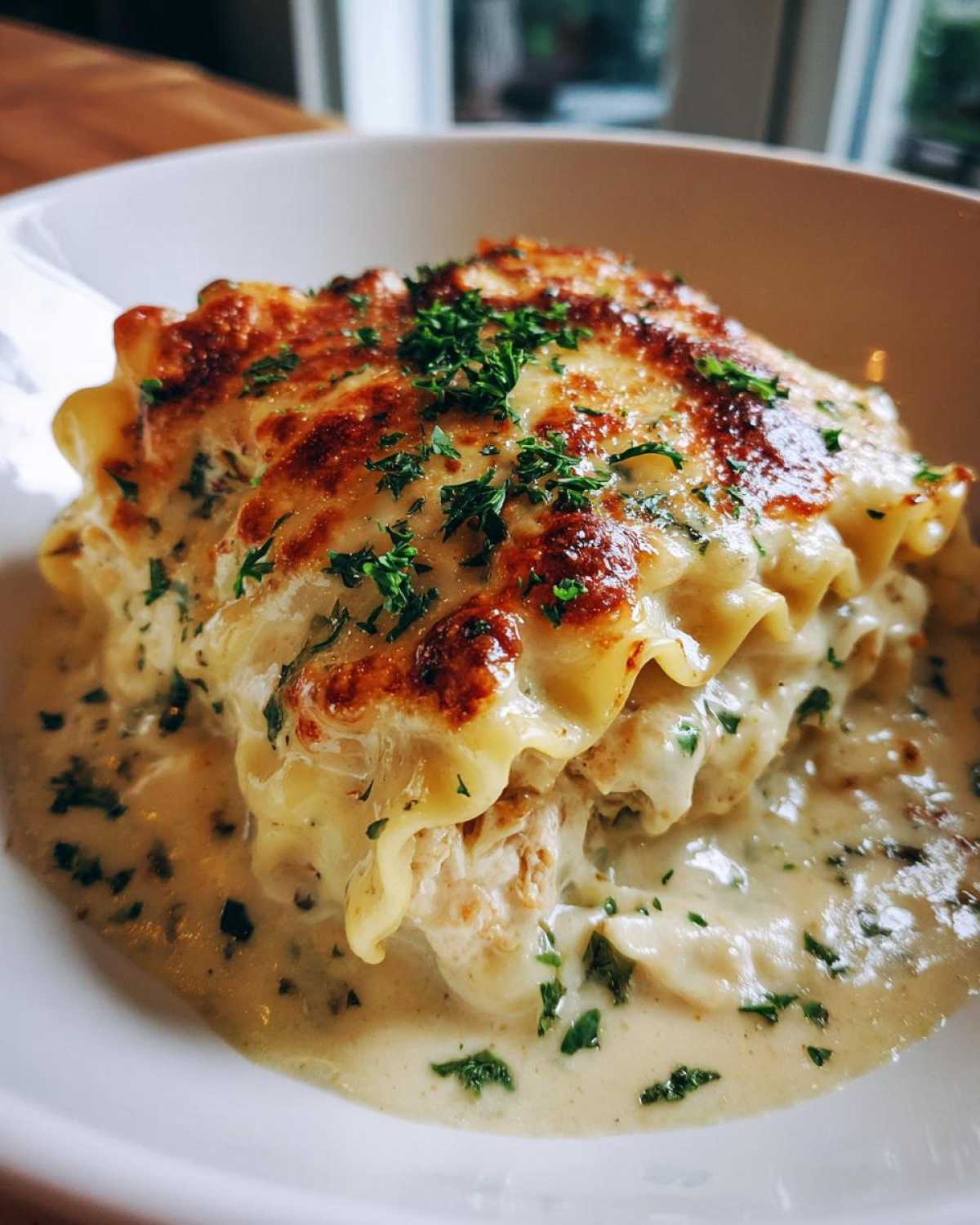Chicken Alfredo Lasagna Roll-Ups - detail 1
