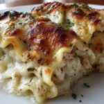 Chicken Alfredo Lasagna Roll-Ups
