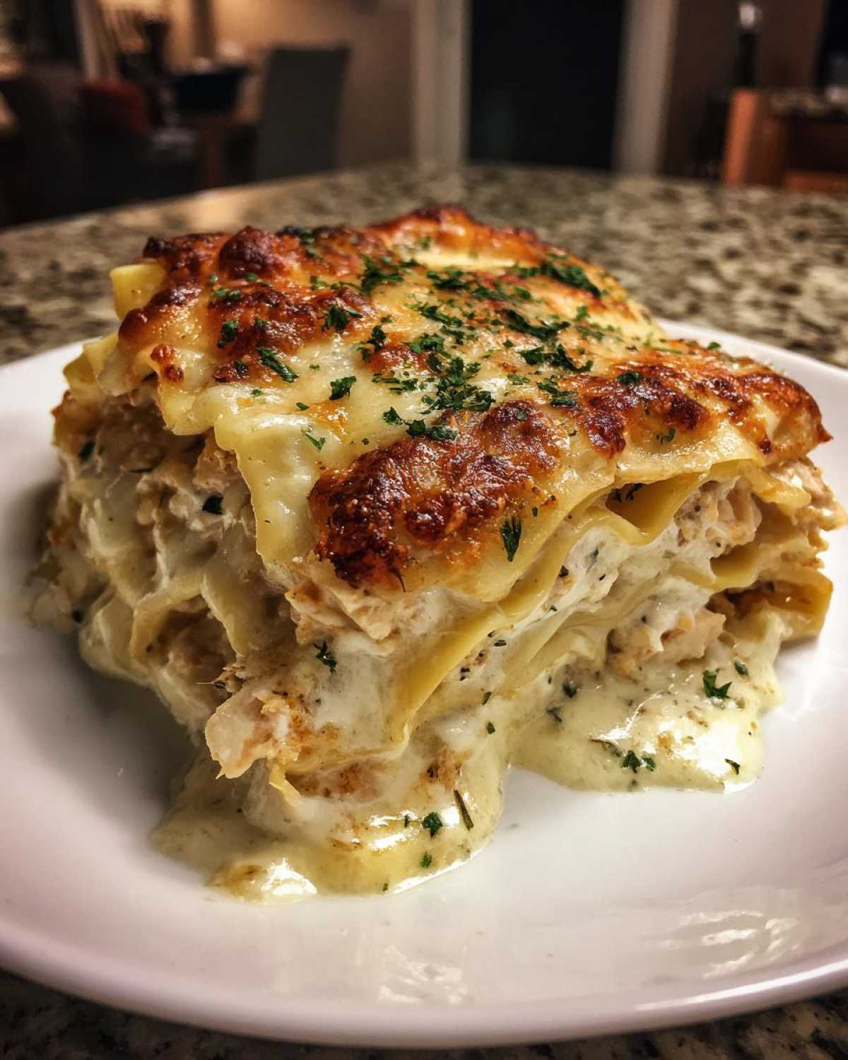 Chicken Alfredo Lasagna Roll-Ups - detail 2