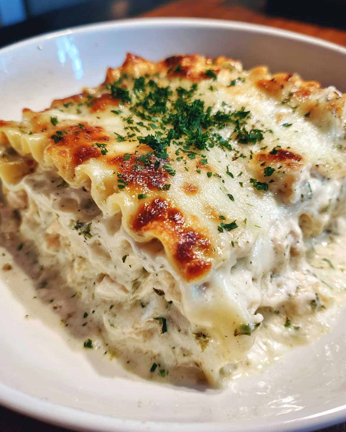 Chicken Alfredo Lasagna Roll-Ups - detail 3
