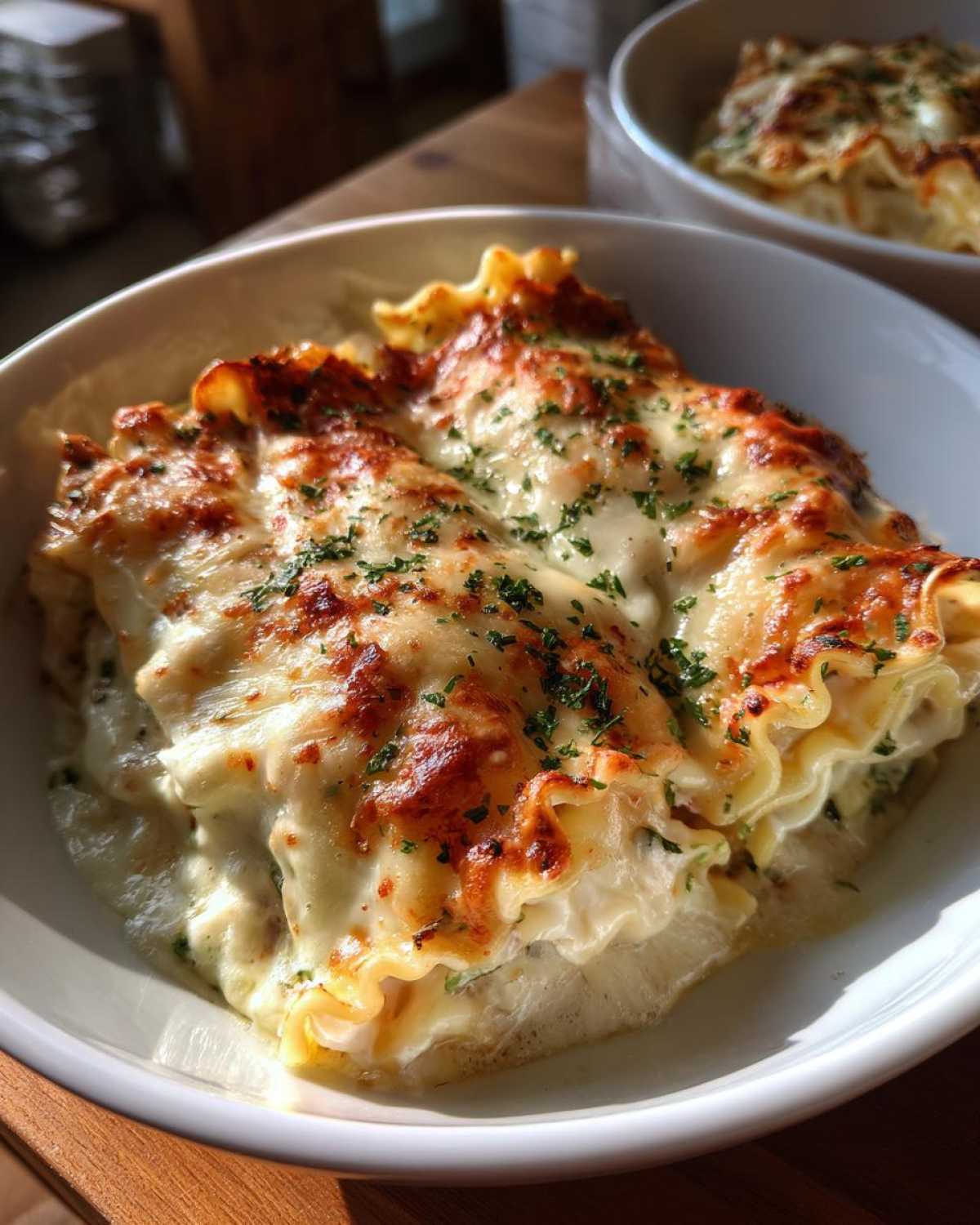 Chicken Alfredo Lasagna Roll-Ups - detail 4