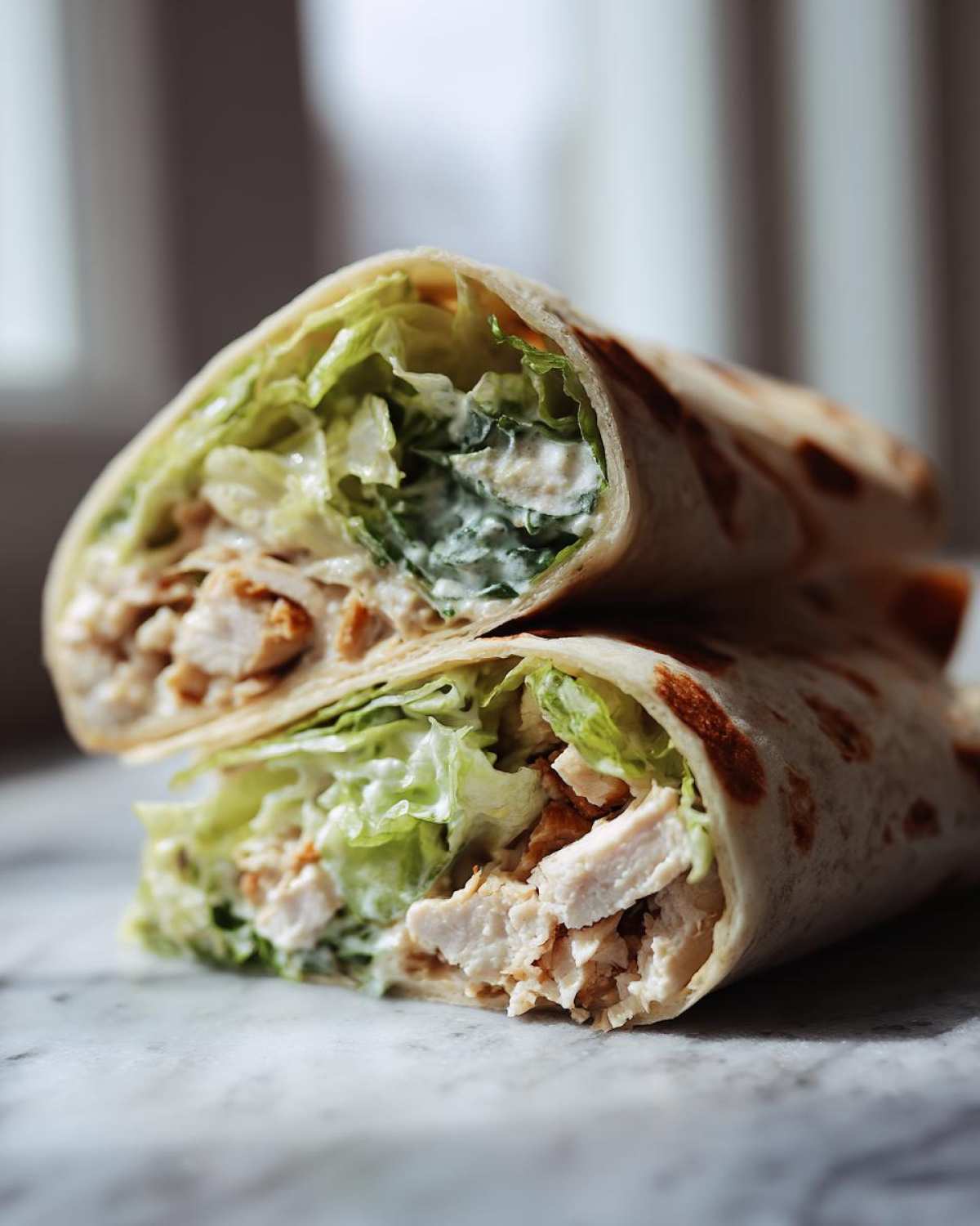 Chicken Caesar Wraps - detail 2