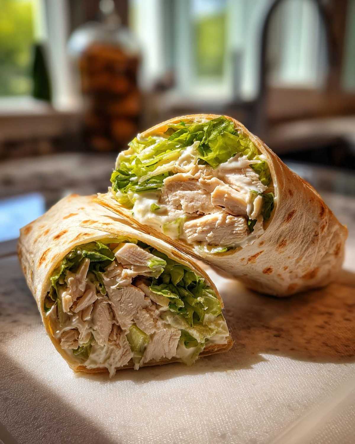 Chicken Caesar Wraps - detail 4
