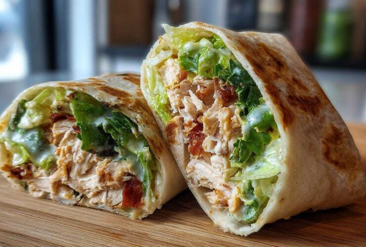 Chicken Caesar Wraps