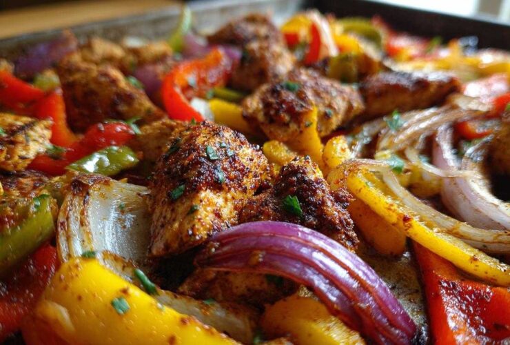 Chicken Fajita Sheet Pan Dinner