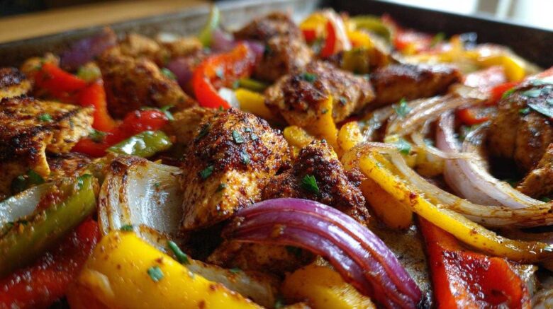 Chicken Fajita Sheet Pan Dinner