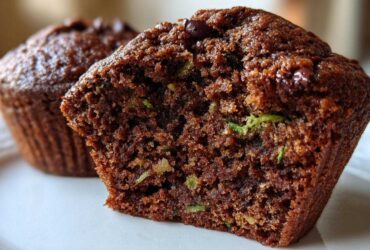 Chocolate Zucchini Muffins