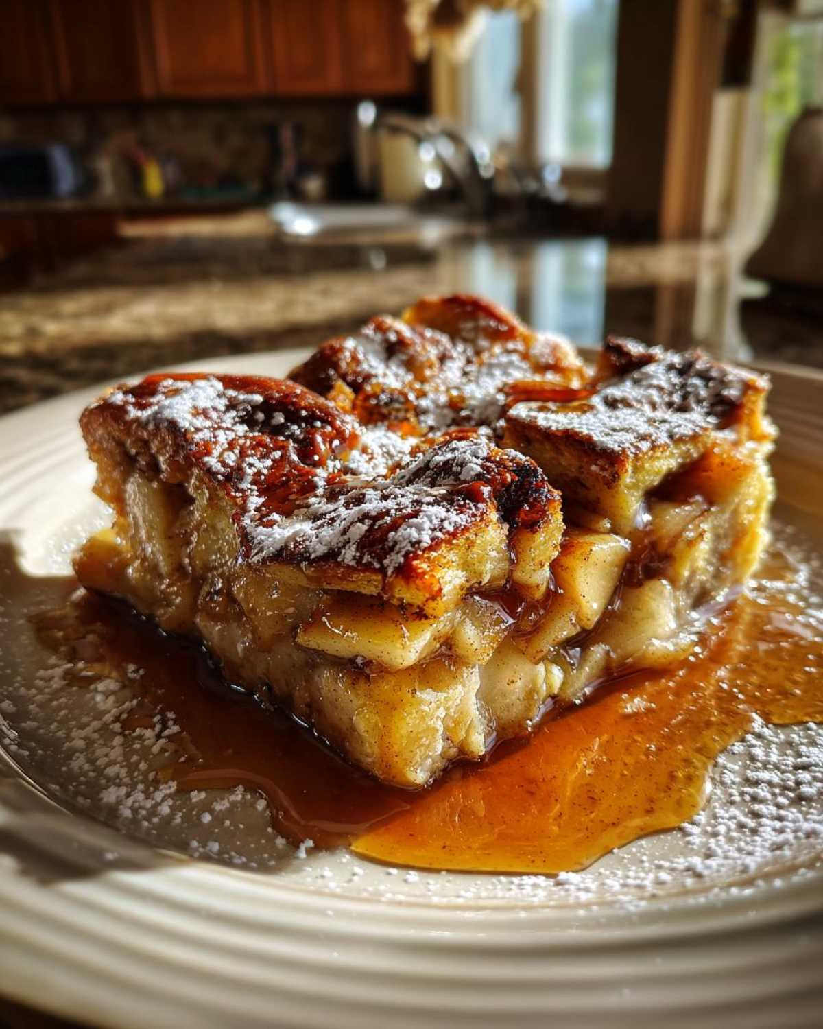 Cinnamon Apple French Toast Casserole - detail 2