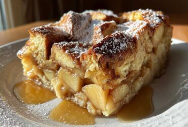Cinnamon Apple French Toast Casserole