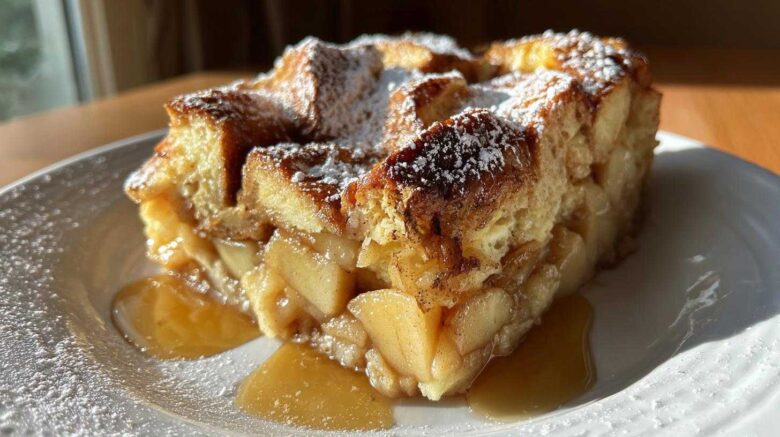 Cinnamon Apple French Toast Casserole