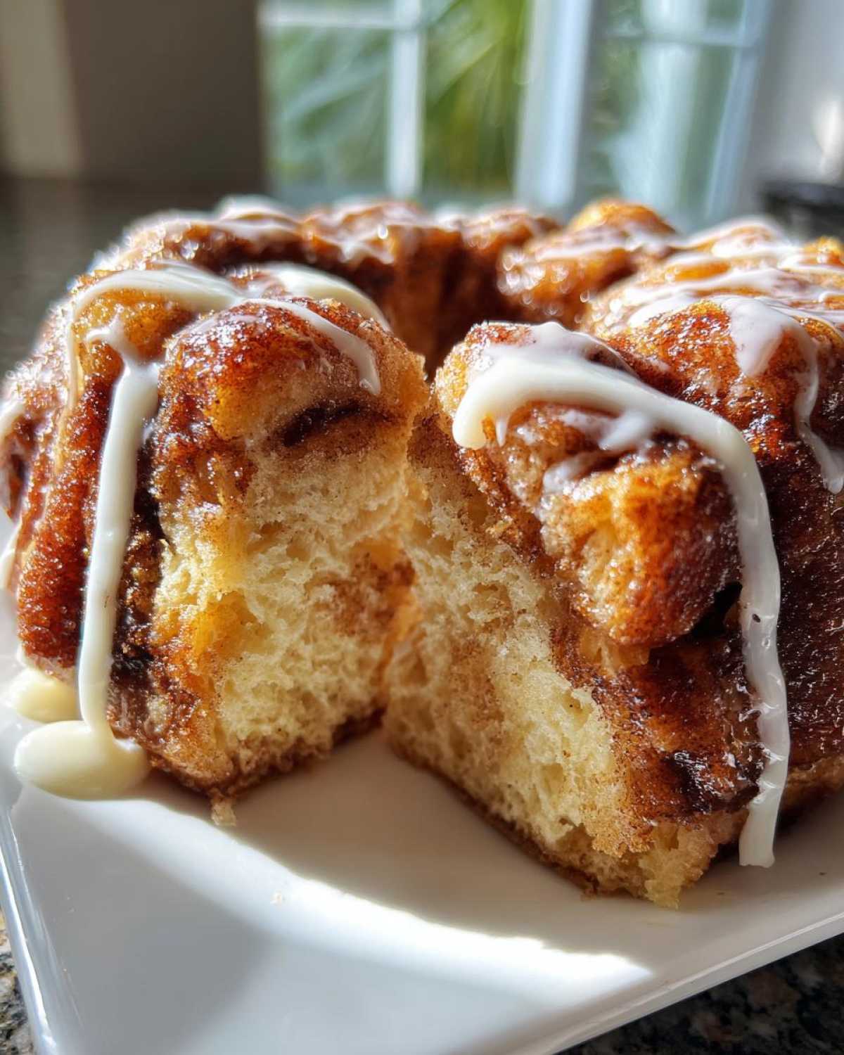 Cinnamon Roll Monkey Bread - detail 1