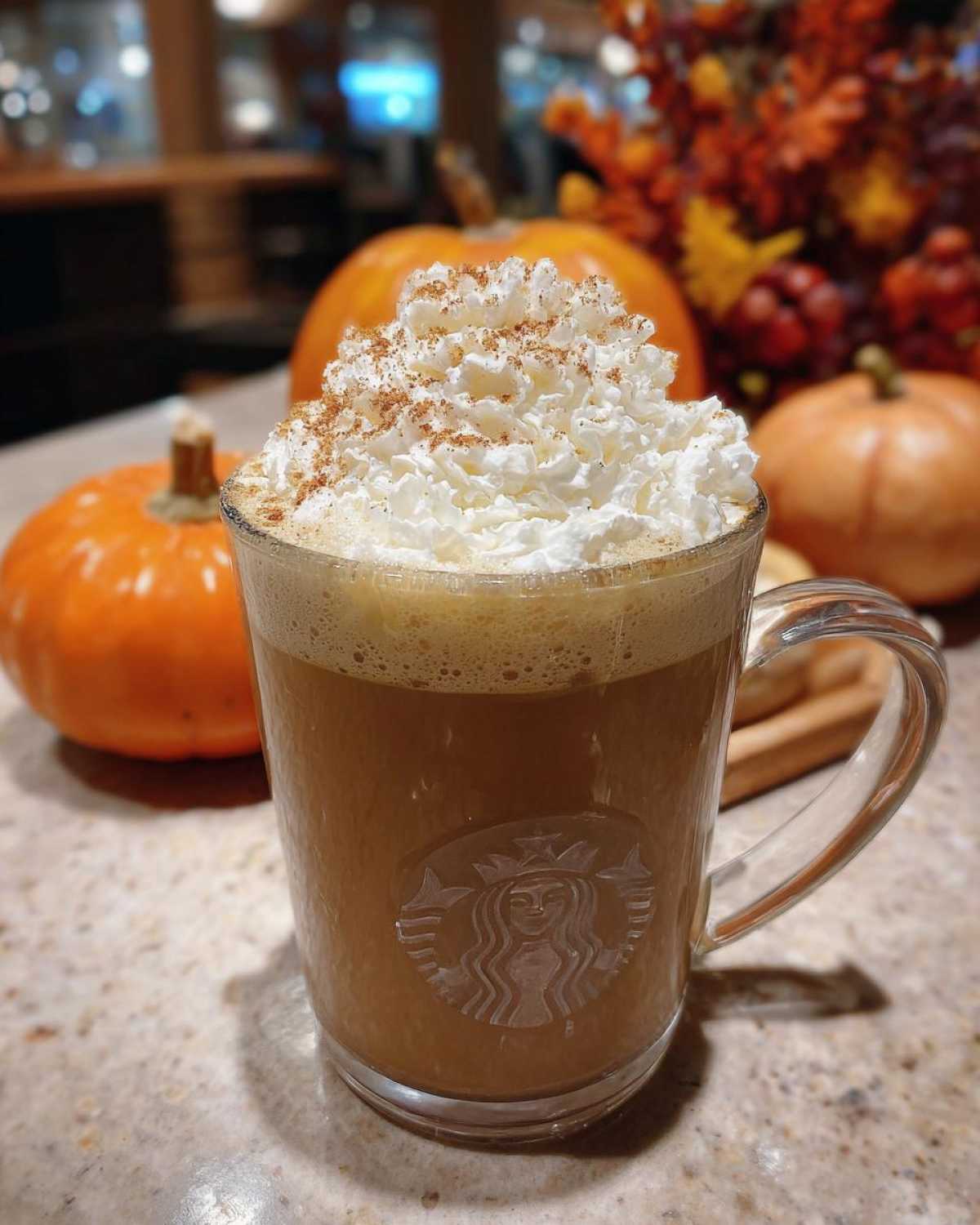 Copycat Starbucks Pumpkin Spice Latte - detail 2