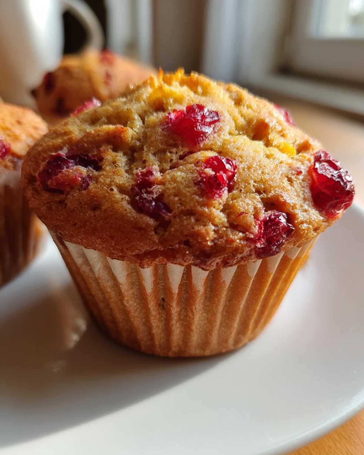 Cranberry Orange Muffins - detail 3
