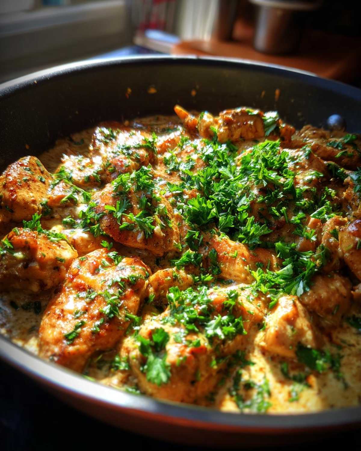 Creamy Cajun Chicken Skillet - detail 2