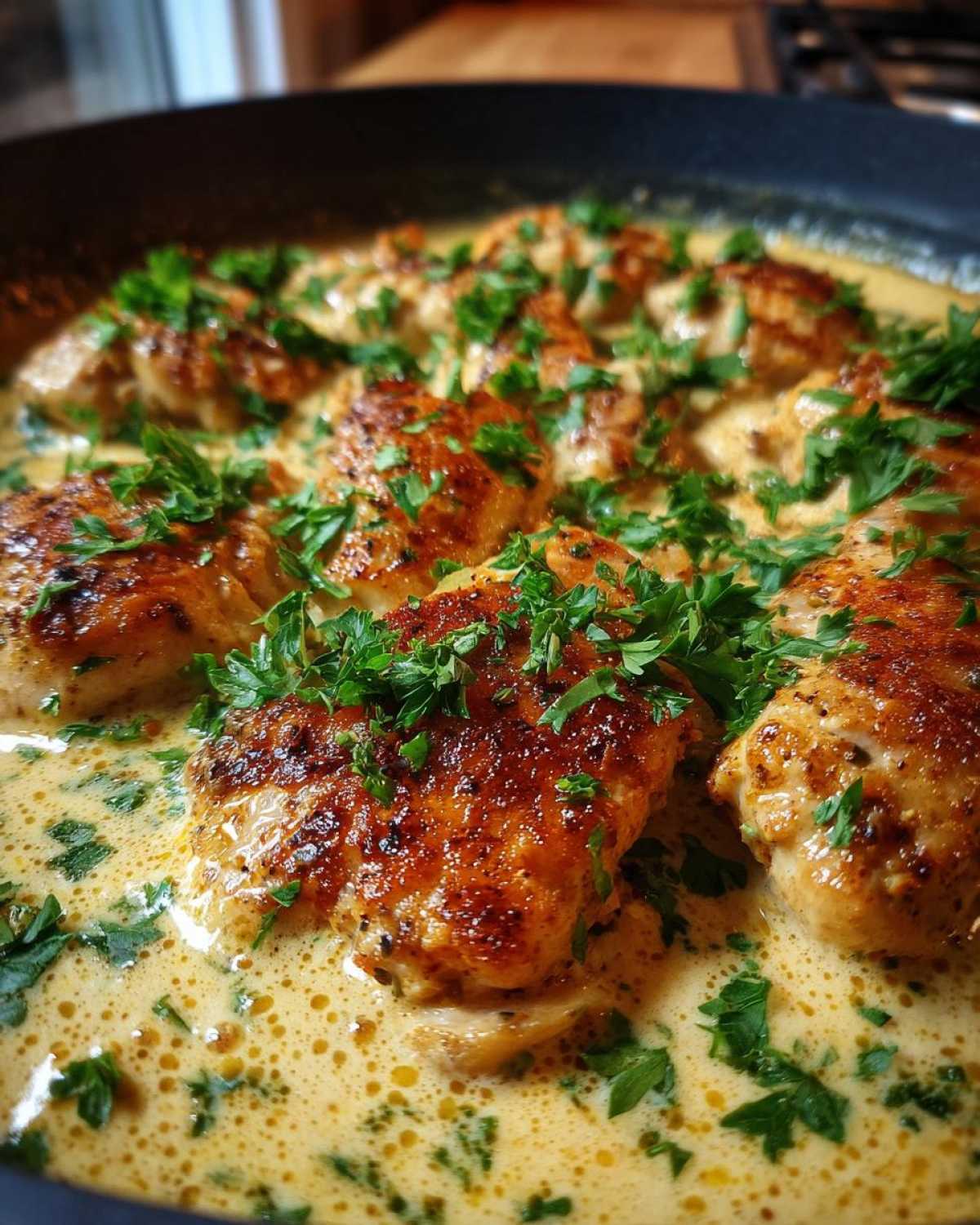 Creamy Cajun Chicken Skillet - detail 3